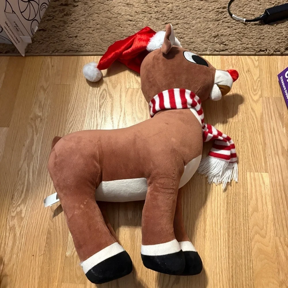 RARE Gemmy Rudolph the Red Nosed Reindeer 21